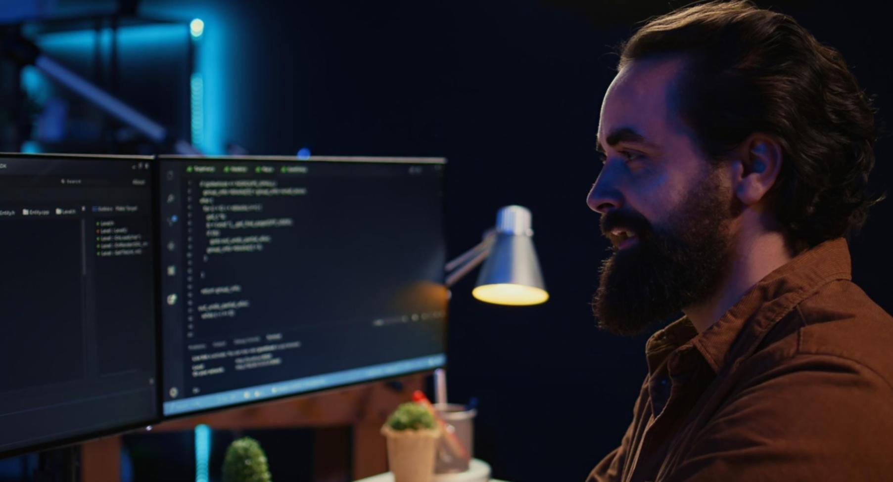 SEO strategy planning session with performance charts